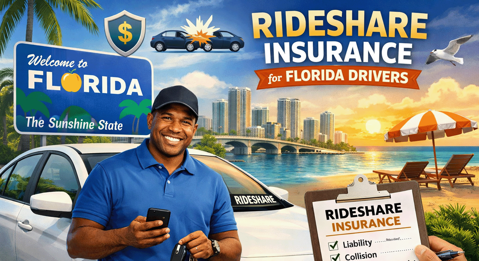Rideshare Insurance Requirements in Florida | Uber & Lyft Coverage ...